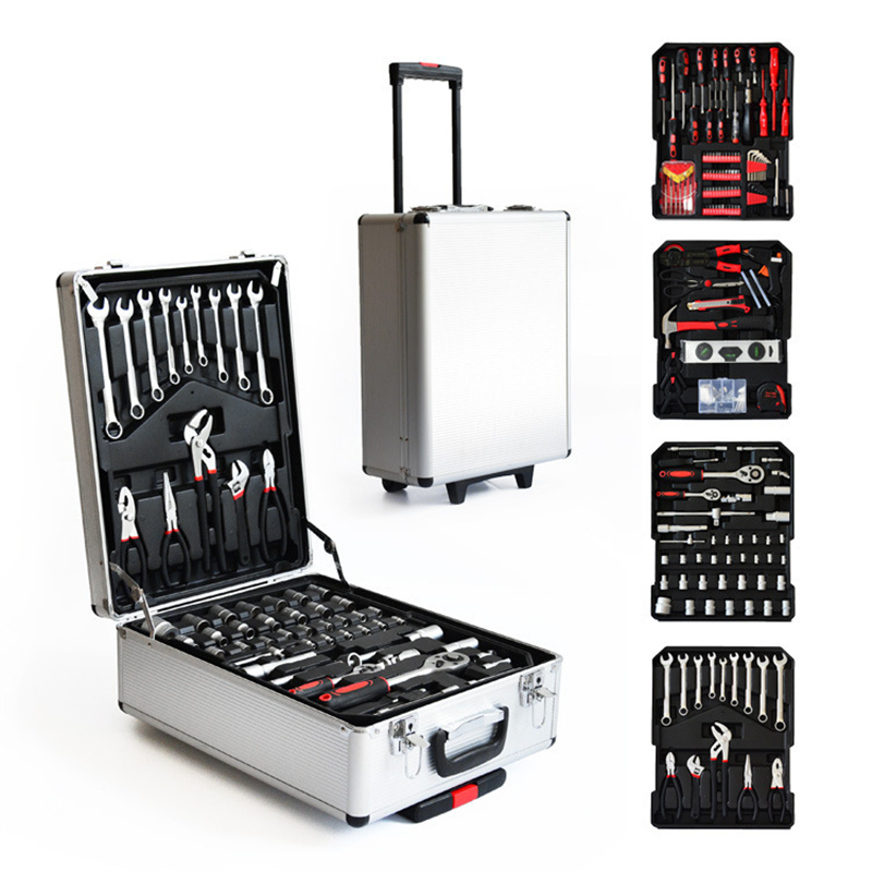 Hand Tools - 186-delige aluminium koffer trolley mechanische autoreparatie