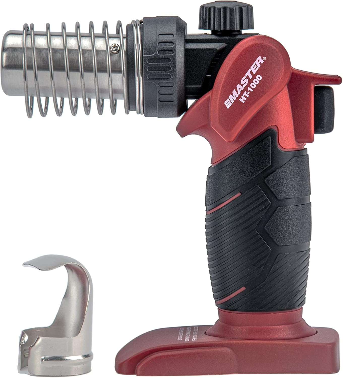 Cordless Heat Gun For Shrink Tubing - Draagbare draadloze butaan-heteluchtpistool met krimpreflector, navulbare