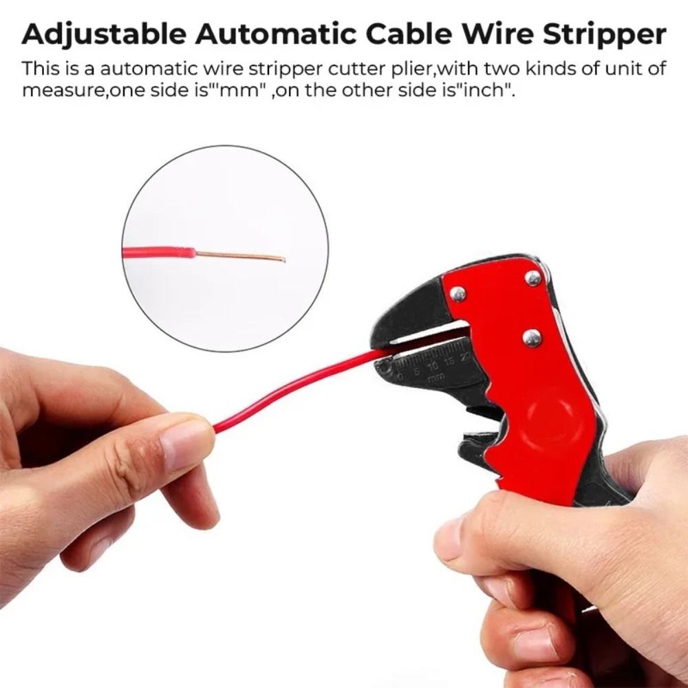 Automatic Wire Stripper Cutter - Multifunctionele 2-in-1 draadstripper Automatische antislip eendenbektang