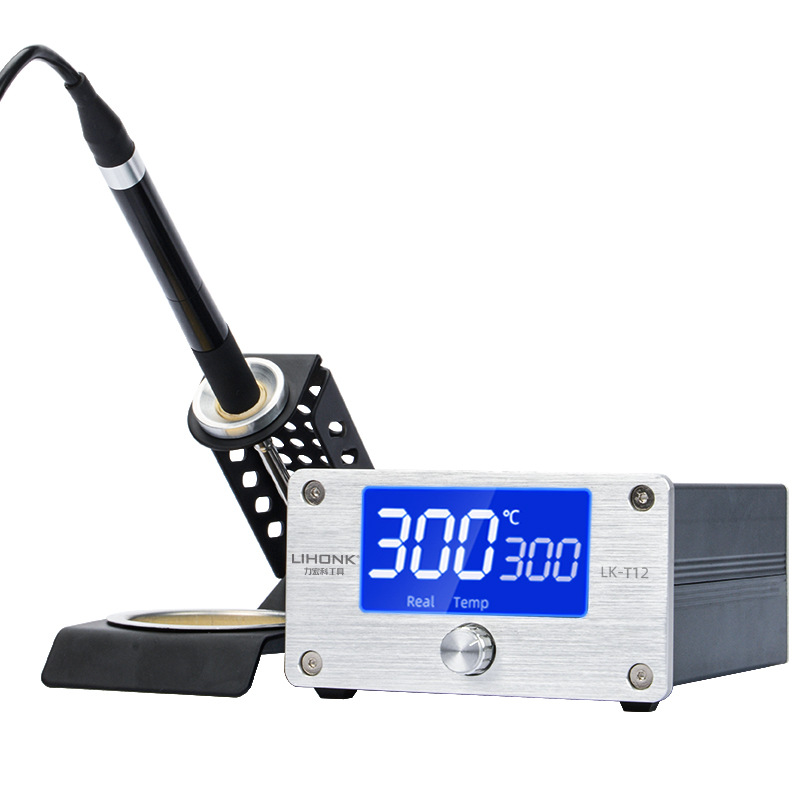 Digital Soldering Station T12 - T12 Soldeerstation: Slimme digitale soldeerbout met