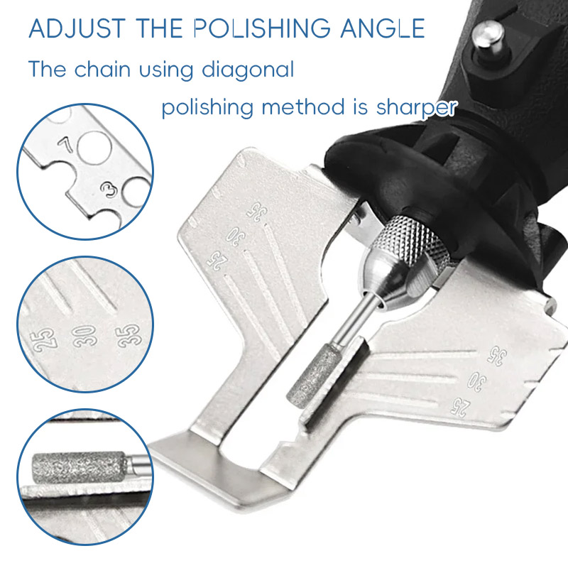 Reciprocating Saw Attachment Drill - Kettingzaagslijpset Elektrische slijpmachine Slijp- en polijstaccessoireset