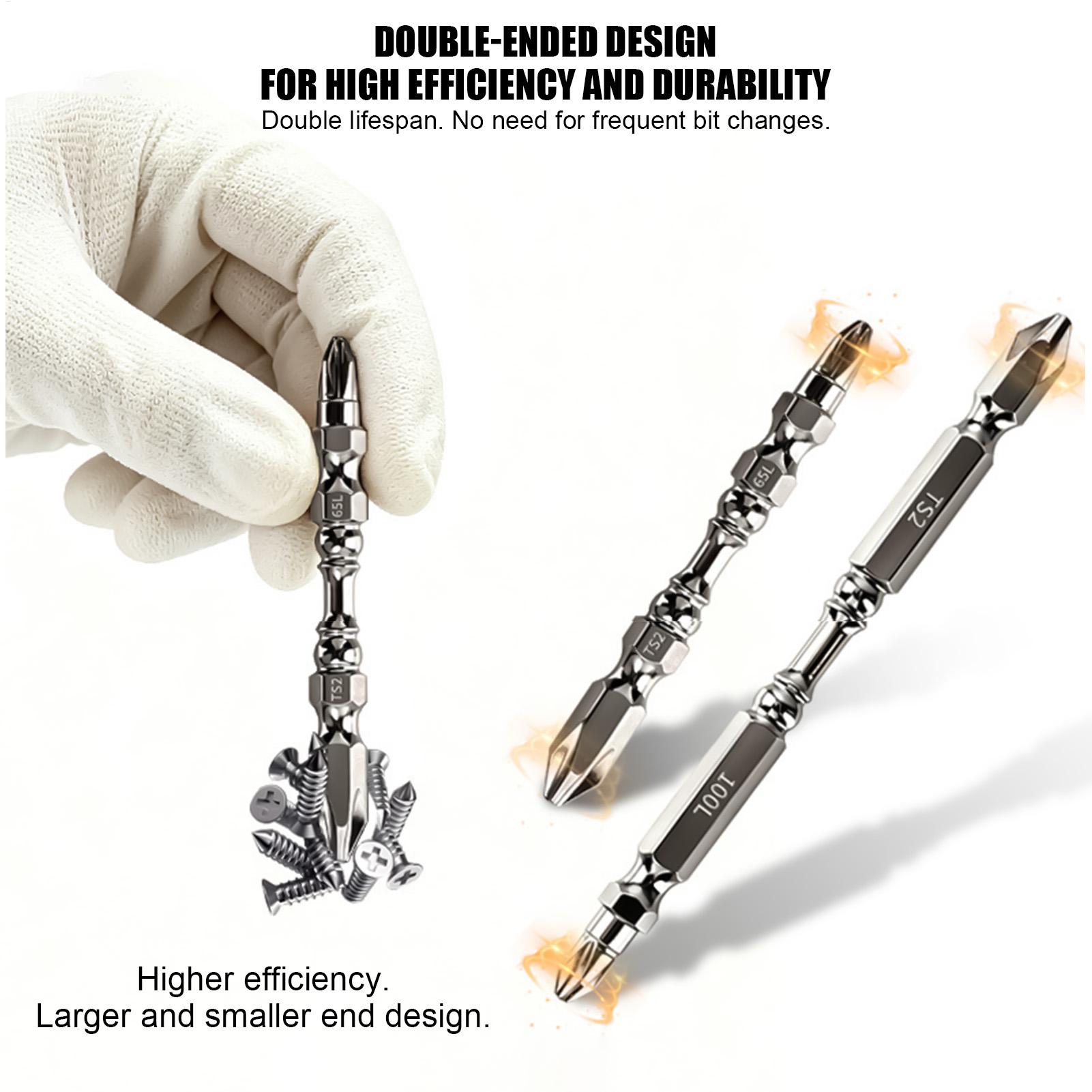 Hand Tools - Schroevendraaierbitset Magnetisch Heavy Duty Metal Hex