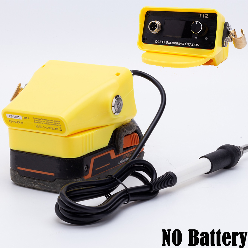 Digital Soldering Station T12 - Digitale T12 Soldeerbout Snoerloos Solderen Voor