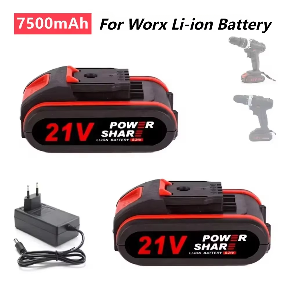 Brushless Cordless Electric Drill 18V - 21V Oplaadbare Lithium Ion Batterij Met