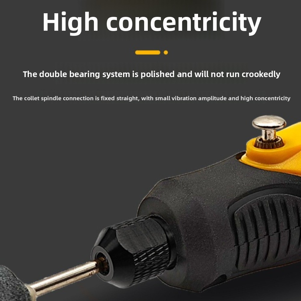 Cordless Rotary Tool Kit Accessories - Draadloze Mini Grinder 3 snelheden verstelbaar