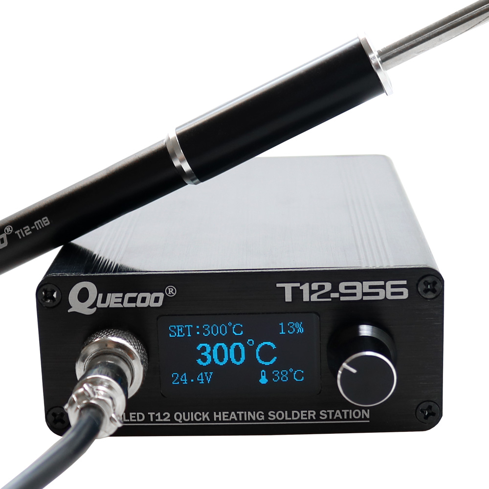 Digital Soldering Station T12 - QUECOO T12-956 Soldeer digitaal station Elektronische