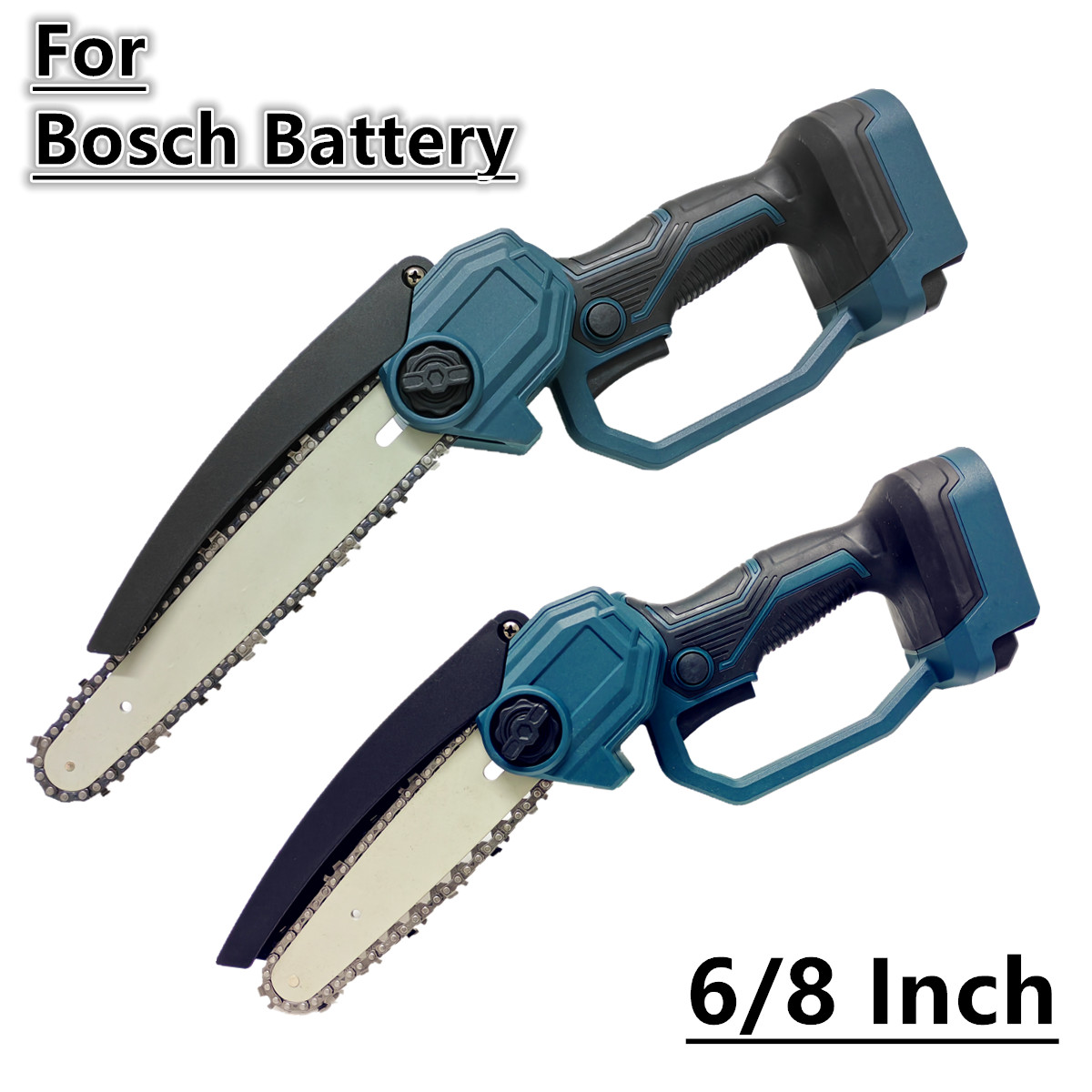 Mini Electric Chainsaw 6 Inch - Borstelloze kettingzaag 8 inch 6 inch