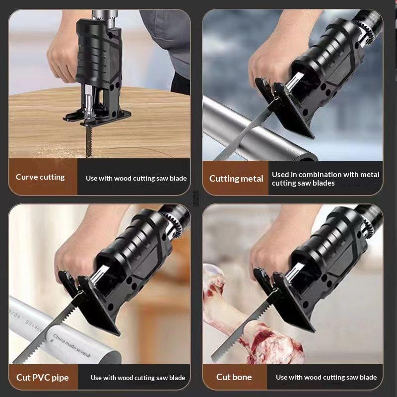 ♥ Elektrische boormachine naar - Reciprocating Saw Attachment Drill recensie en prijs
