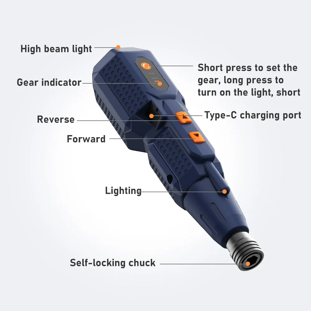 Draadloze elektrische schroeve - Electric Screwdriver Rechargeable Usb recensie en prijs
