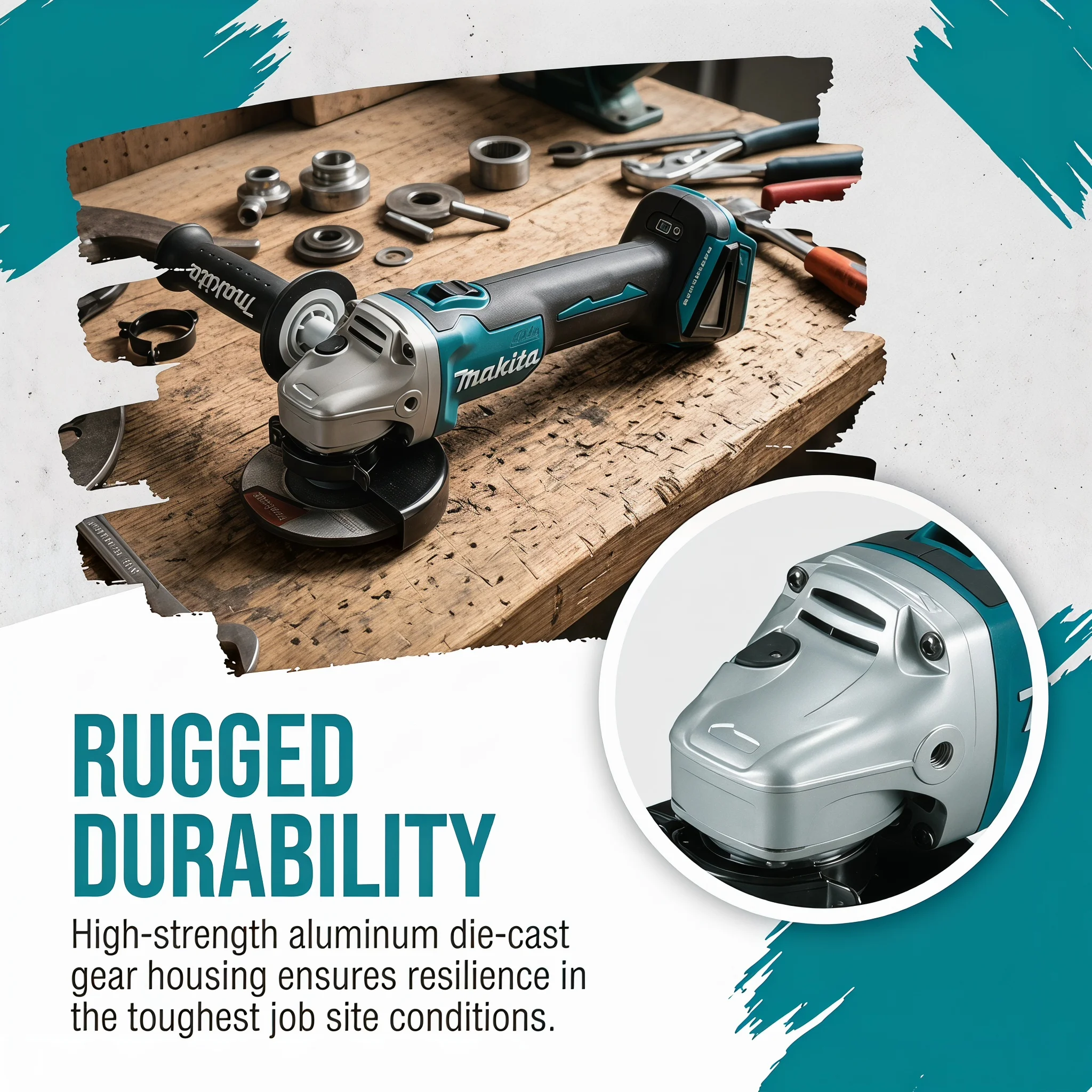 Makita DGA404 Oplaadbare Borst - Brushless Angle Grinder Battery Powered recensie en prijs