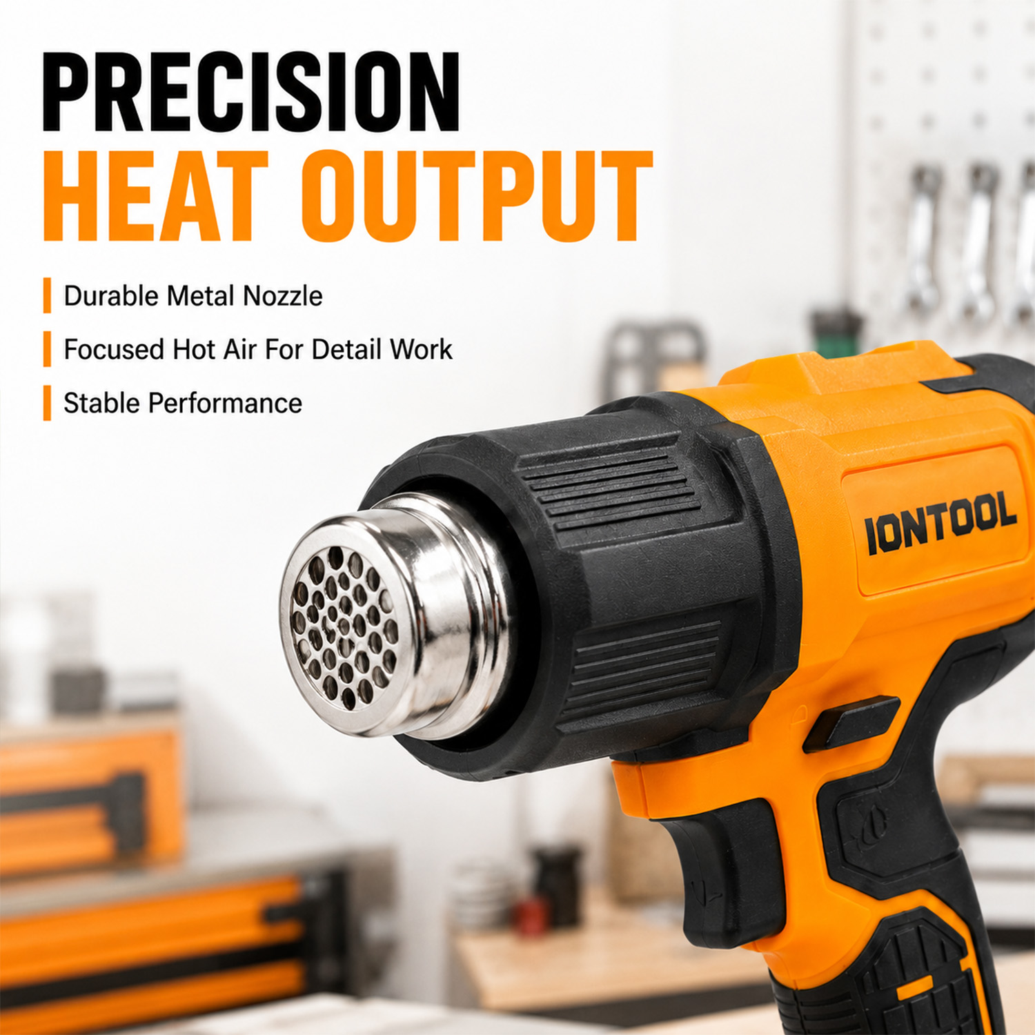IONTOOL Gele Draadloze Heteluc - Cordless Heat Gun For Shrink Tubing recensie en prijs