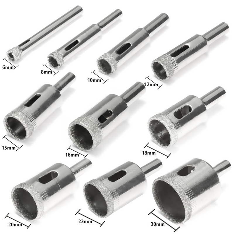 10/15 Stuks Set Tegel Boor Set - Reciprocating Saw Attachment Drill recensie en prijs
