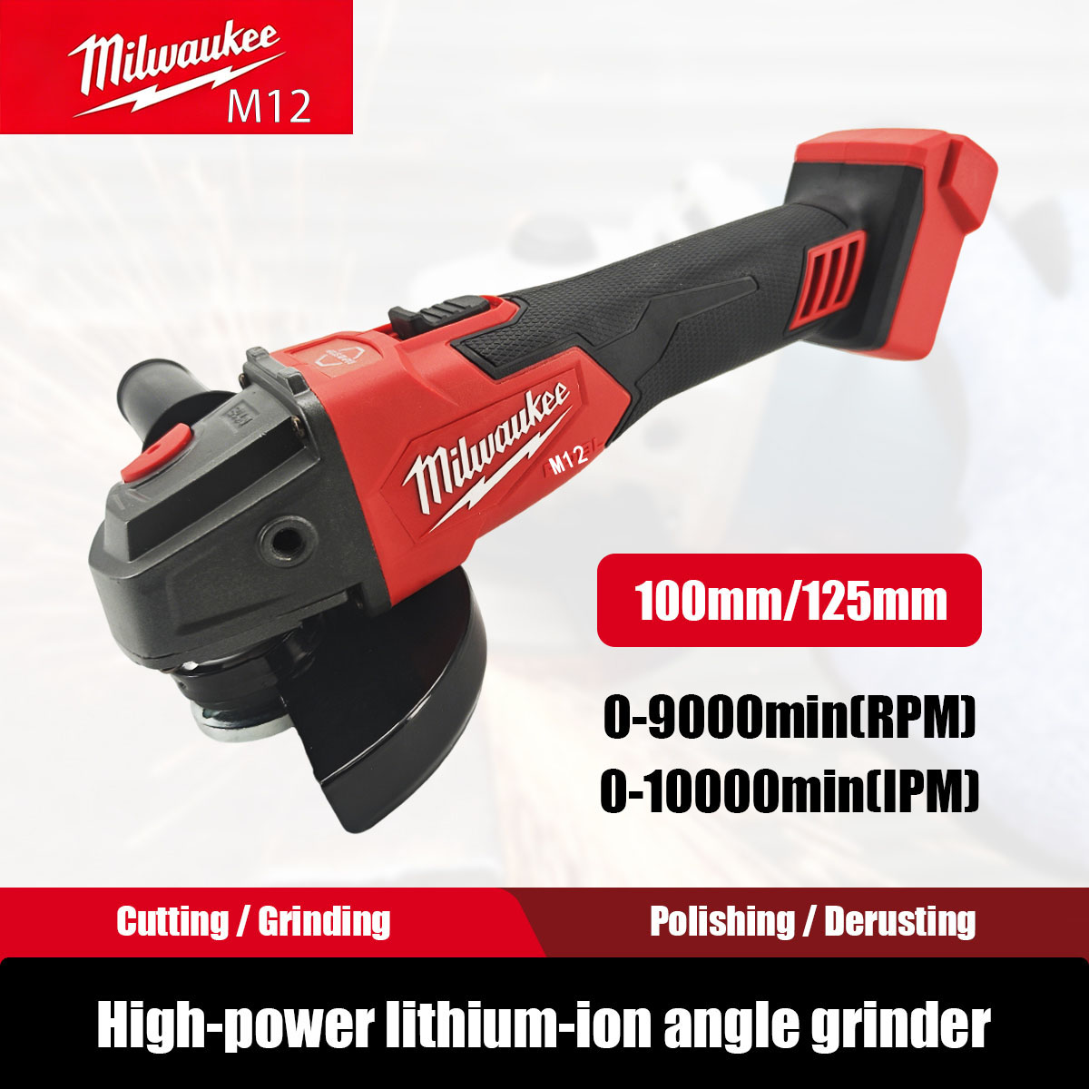 Milwaukee M12 M18 Borstelloze  - Brushless Angle Grinder Battery Powered recensie en prijs