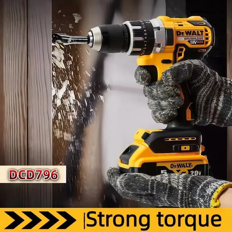 Dewalt Draadloze DCD796 Impact - Brushless Cordless Electric Drill 18V recensie en prijs