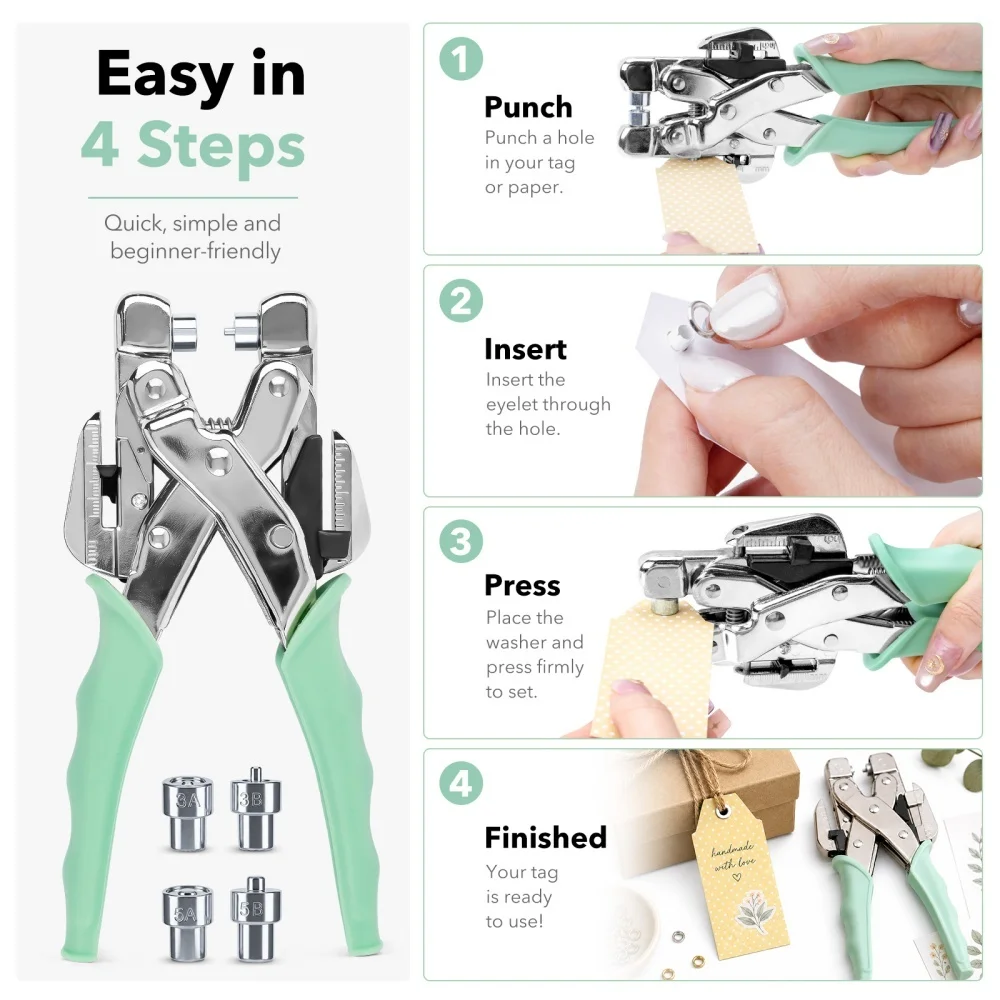 Grommet gereedschapsset, handm - Hand Tools recensie en prijs