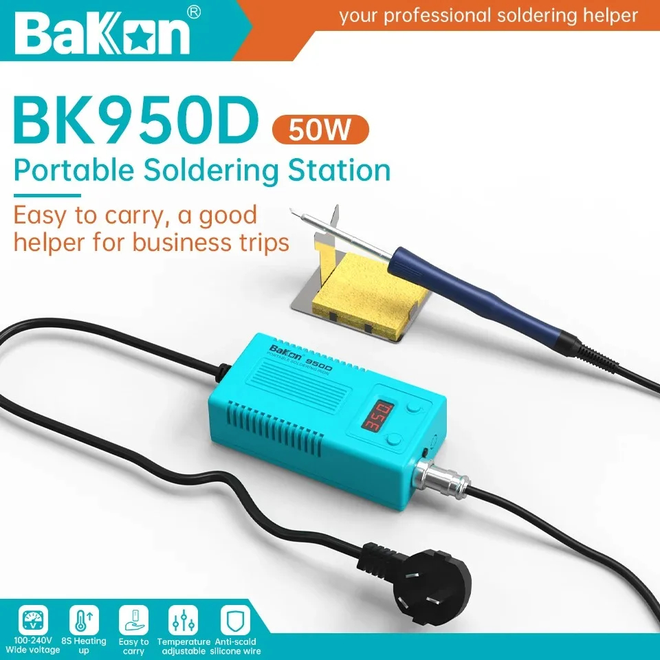 Bakon BK950D Soldeerstation T1 - Digital Soldering Station T12 recensie en prijs