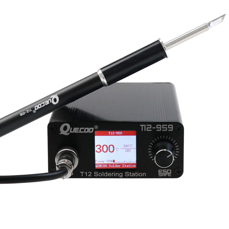T12-959 V5.1 Soldeerstation El - Digital Soldering Station T12 recensie en prijs