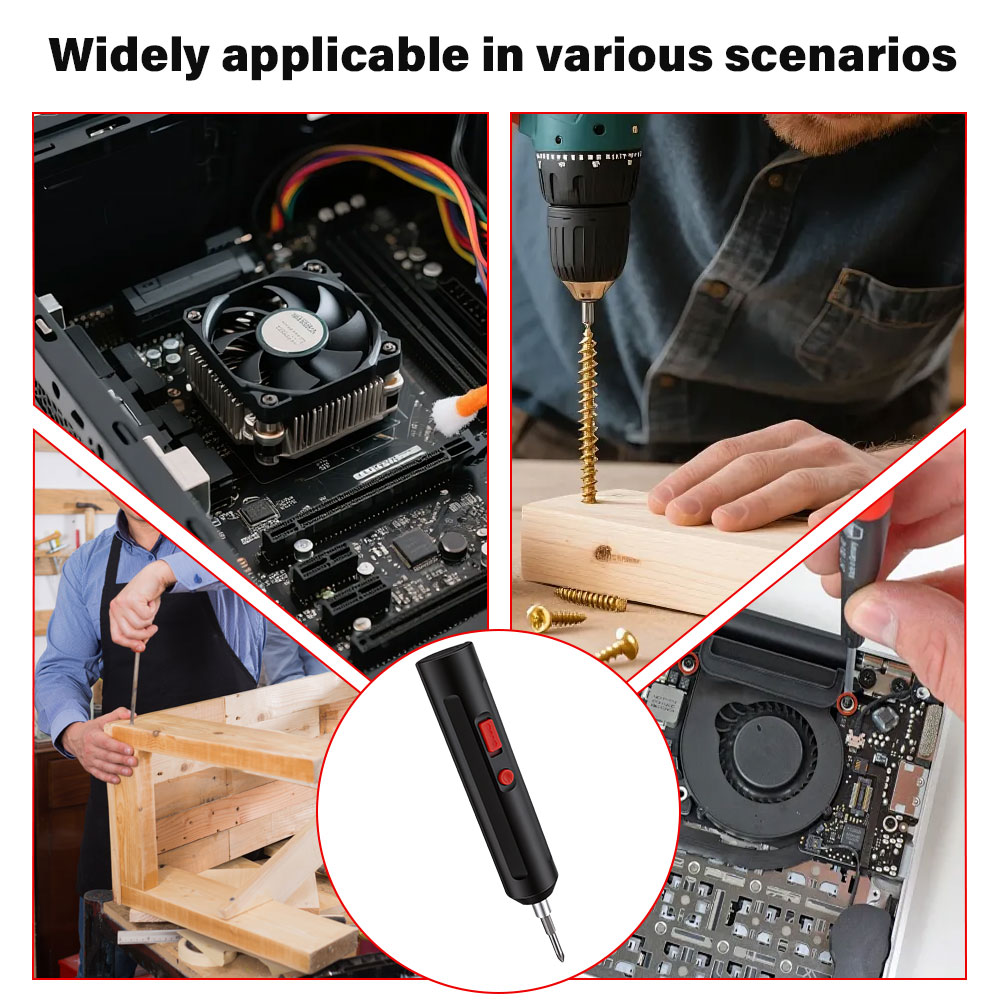 1/15 Stuks Elektrische Schroev - Electric Screwdriver Rechargeable Usb recensie en prijs