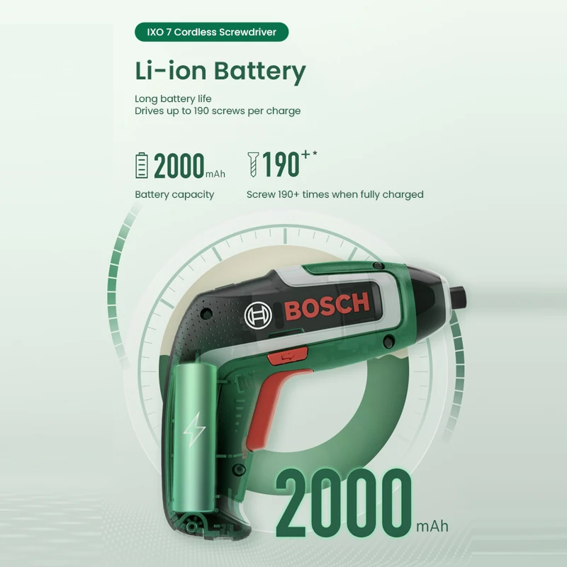 Bosch IXO 7 Draadloze Schroeve - Electric Screwdriver Rechargeable Usb recensie en prijs