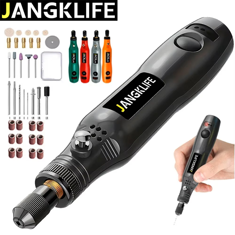 JANGKLIFE USB draadloze rotere - Cordless Rotary Tool Kit Accessories recensie en prijs