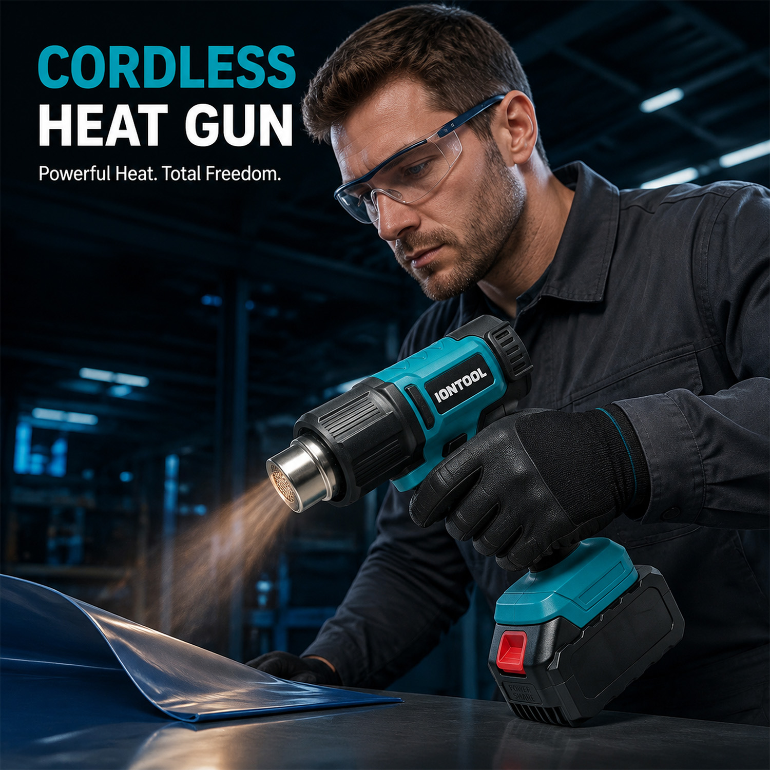 IONTOOL 550 ℃   250/500LPM Dra - Cordless Heat Gun For Shrink Tubing recensie en prijs