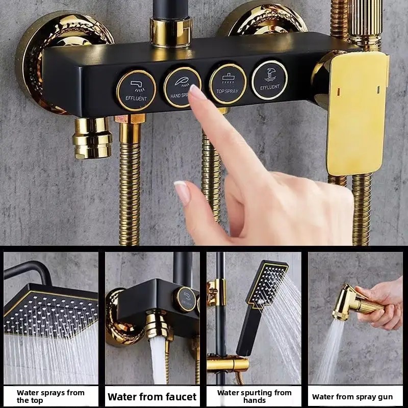 Zwart gouden roestvrijstalen d - Plumbing recensie en prijs