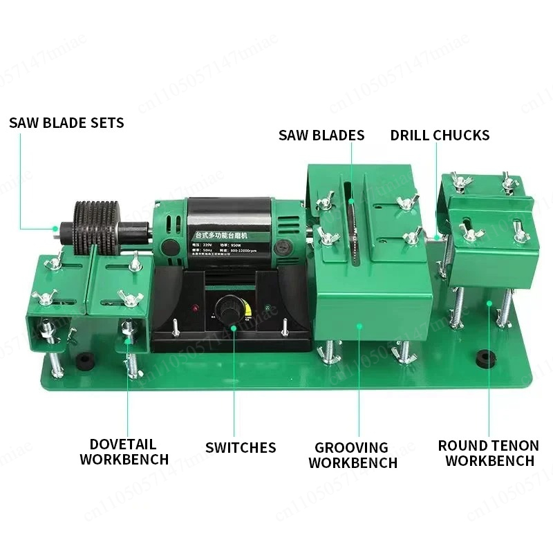 Mini-tafelzaag en -nietmachine - Mini Table Saw For Woodworking recensie en prijs