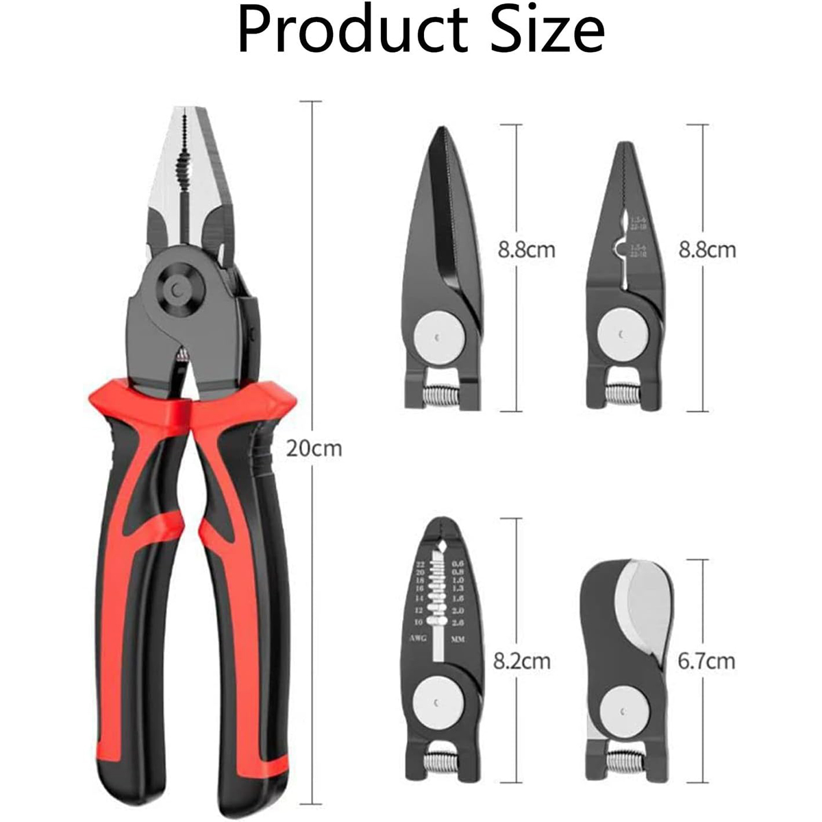 5 in 1 Krimptang Draadscharen  - Automatic Wire Stripper Cutter recensie en prijs