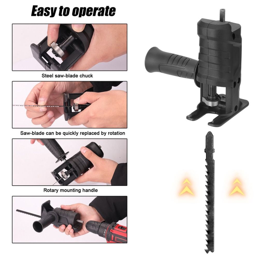 Quick Chuck Boorzaagadapter An - Reciprocating Saw Attachment Drill recensie en prijs