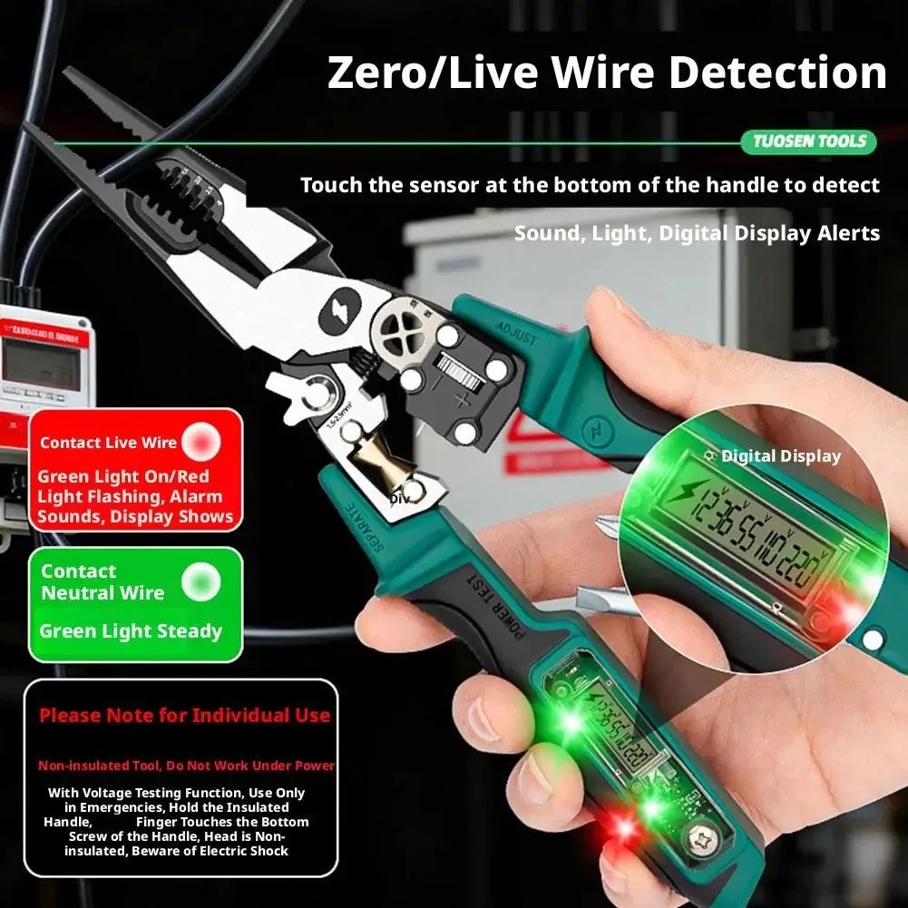 Elektriciënstang met digitale  - Automatic Wire Stripper Cutter recensie en prijs