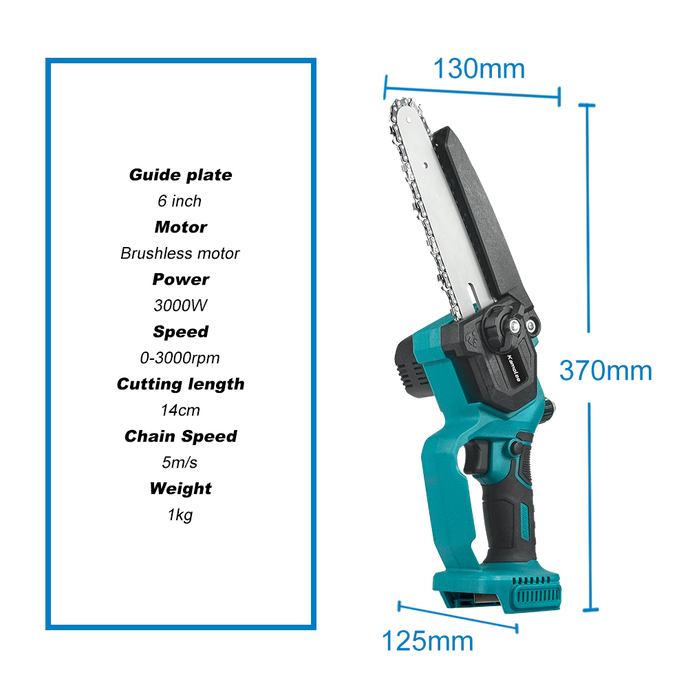 Kamolee 6 inch 8 inch mini bor - Mini Electric Chainsaw 6 Inch recensie en prijs