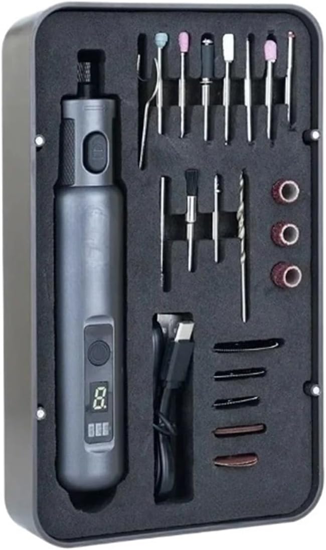Draadloze roterende gereedscha - Cordless Rotary Tool Kit Accessories recensie en prijs