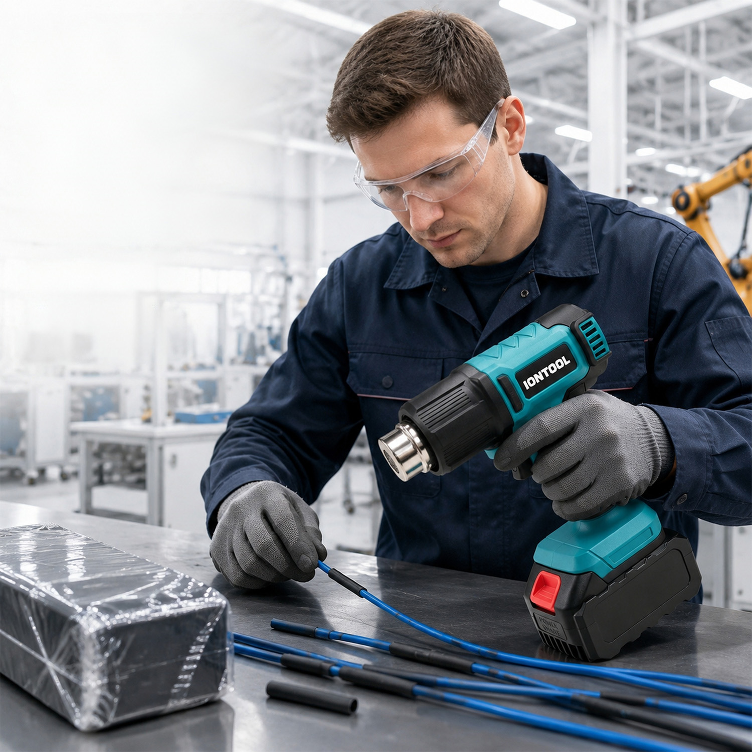 IONTOOL 550 ℃   Draadloze hete - Cordless Heat Gun For Shrink Tubing recensie en prijs