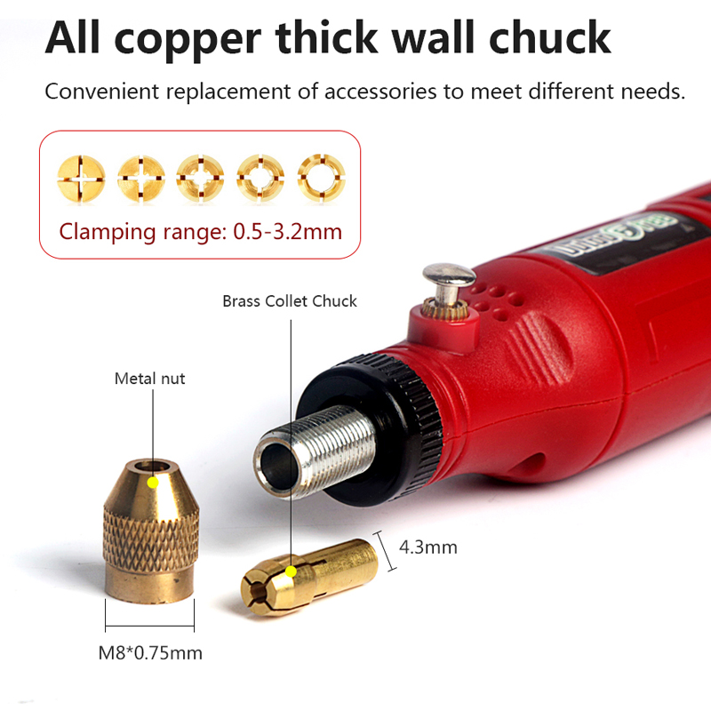 USB draadloze roterende gereed - Cordless Rotary Tool Kit Accessories recensie en prijs