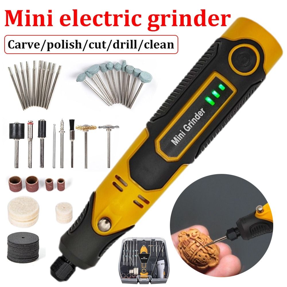 Draadloze Mini Grinder 3 snelh - Cordless Rotary Tool Kit Accessories recensie en prijs