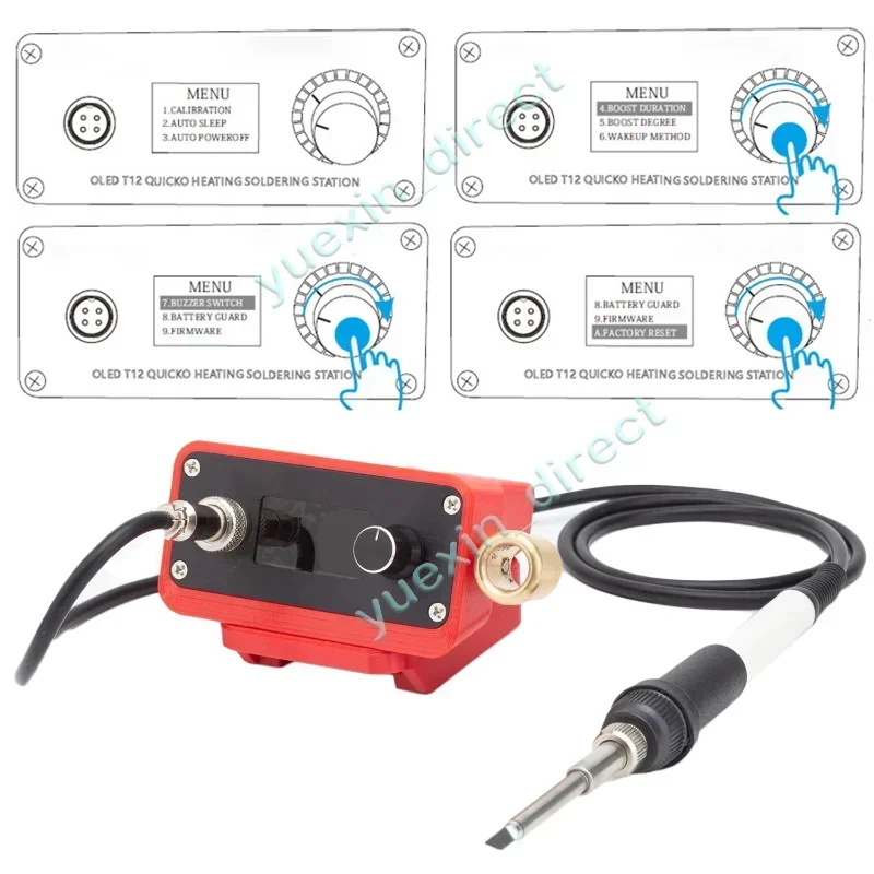 Elektrische Digitale T12 Solde - Digital Soldering Station T12 recensie en prijs