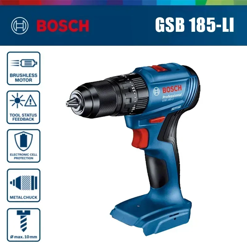 Bosch GSB 185-LI 18V borstello - Brushless Cordless Electric Drill 18V recensie en prijs