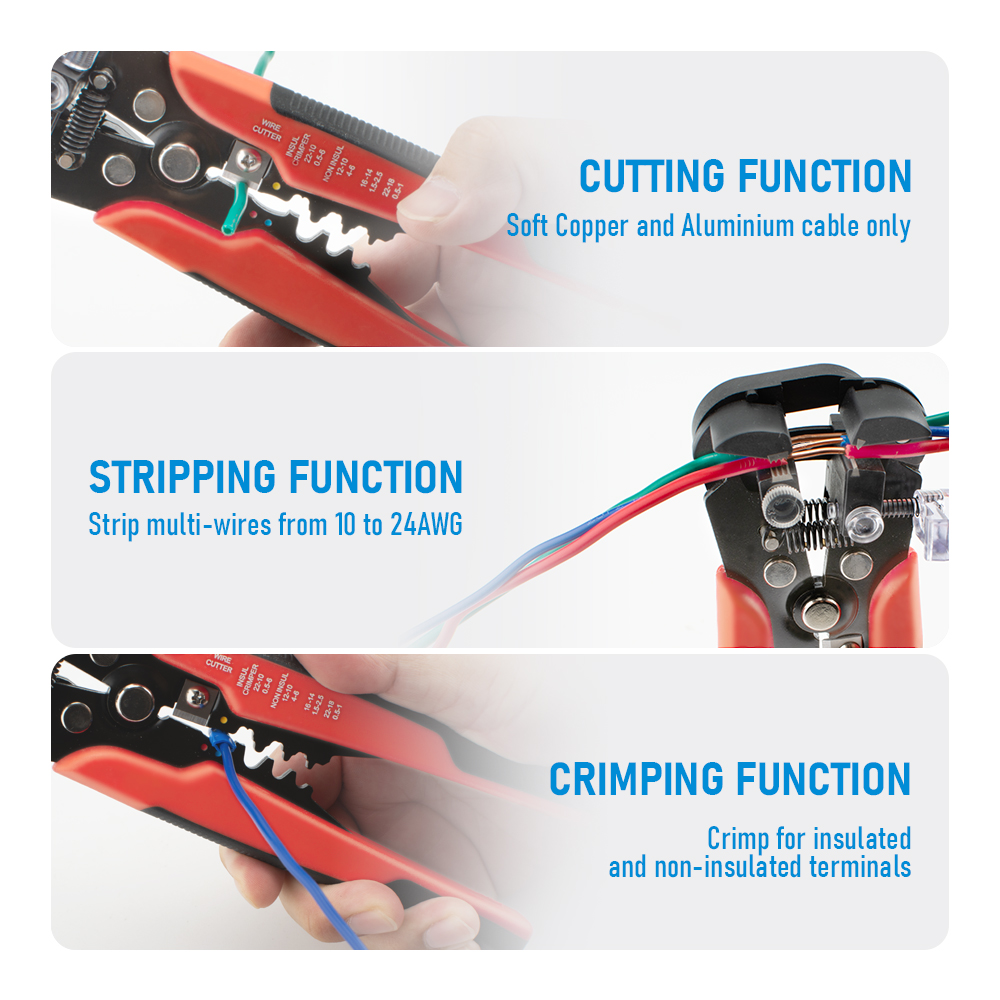 Professionele automatische dra - Automatic Wire Stripper Cutter recensie en prijs