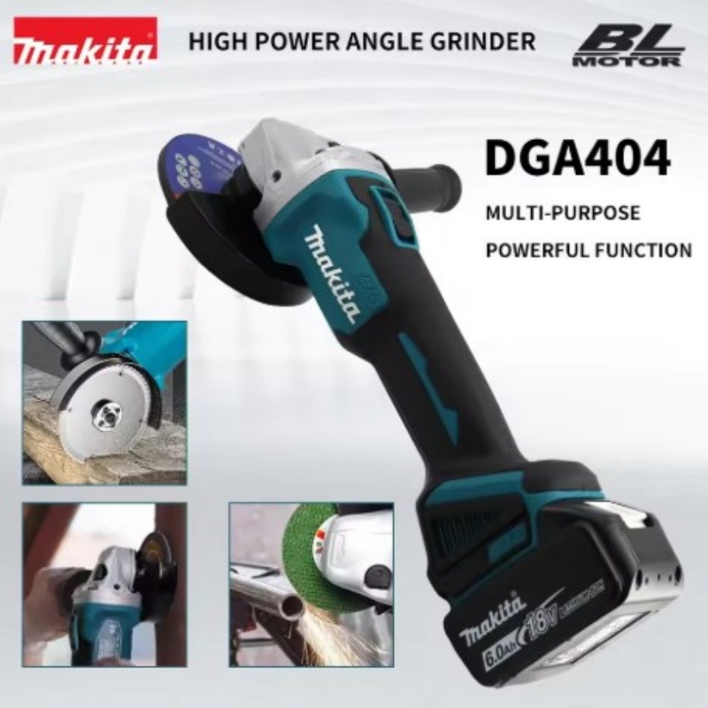 Makita DGA404 Borstelloze Elek - Brushless Angle Grinder Battery Powered recensie en prijs