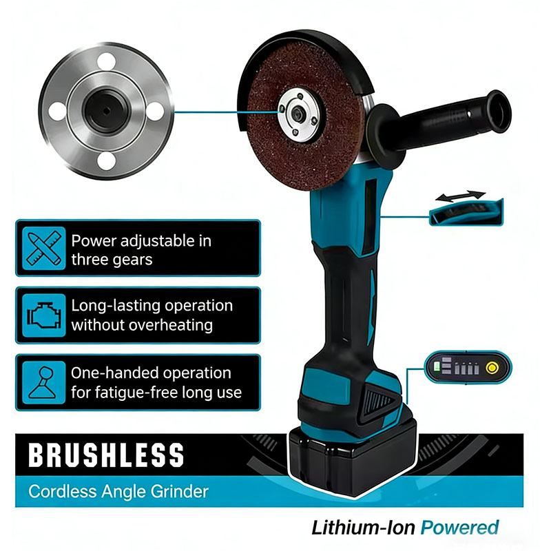 Makita DGA404 Borstelloze Elek - Brushless Angle Grinder Battery Powered recensie en prijs