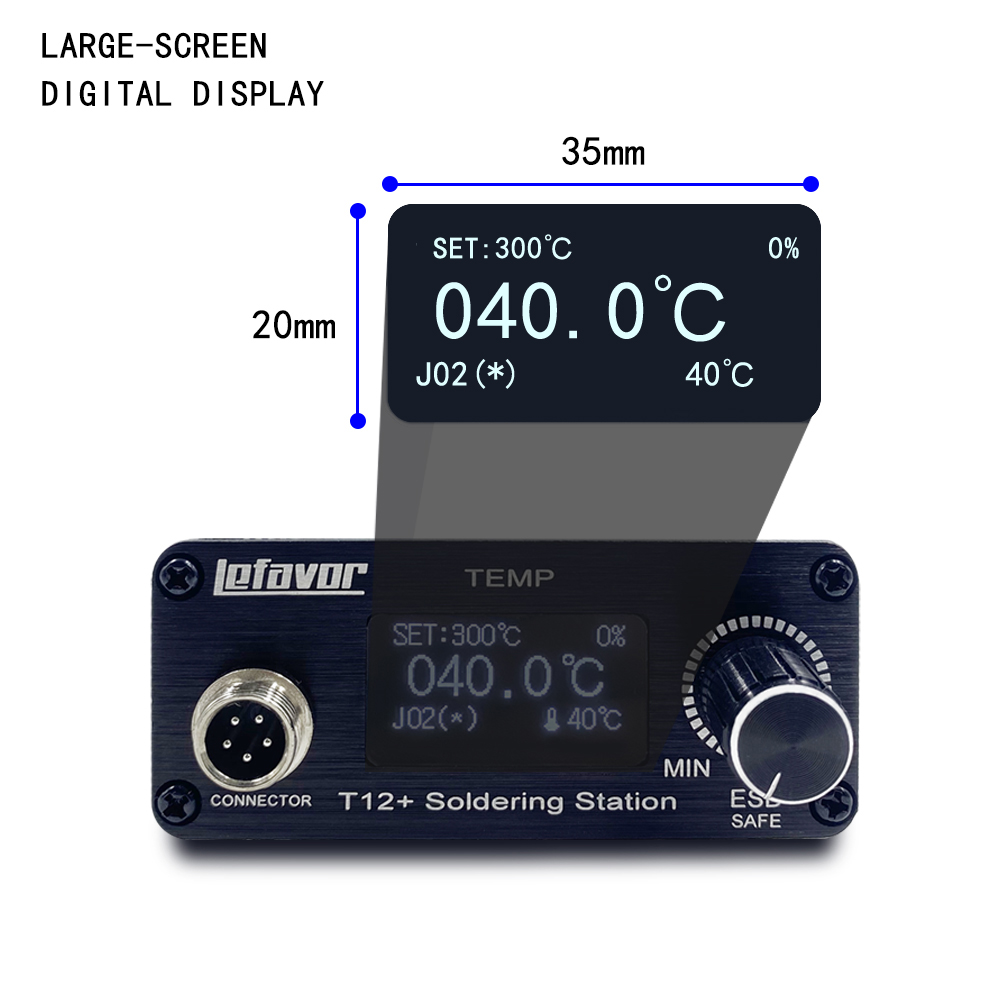 T12 + Soldeerstation soldeerbo - Digital Soldering Station T12 recensie en prijs